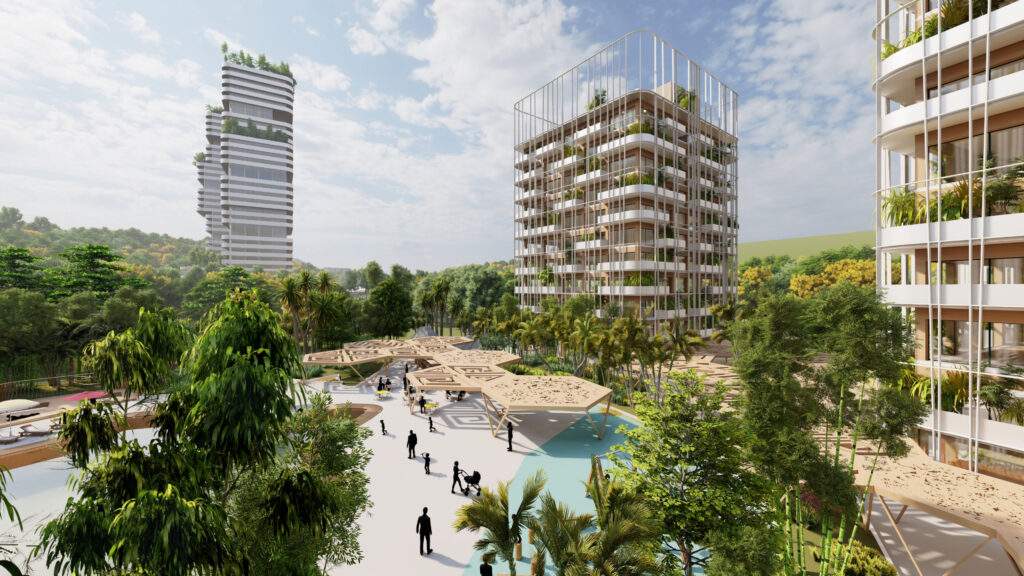 Amazon Parques & Resorts inaugura showroom em Penha. Foto:©️2021-2022 NotToScale Architecture.